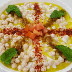 حمص حب بطحينة